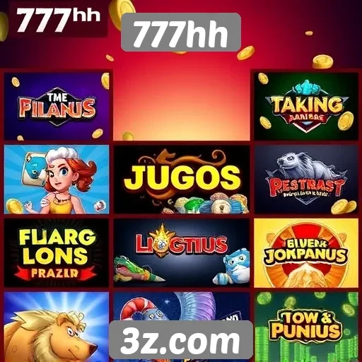 777hh : Diversidade de jogos disponíveis na plataforma 777hh